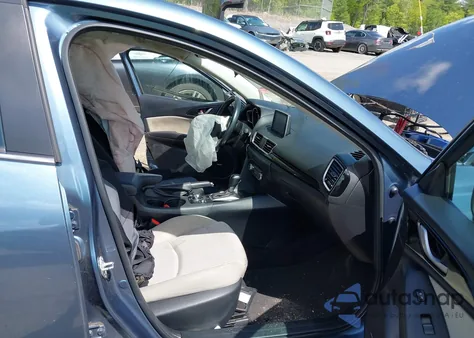 2015 Mazda Mazda3 I Touring из США, поврежденный, VIN 3MZBM1V7XFM234786